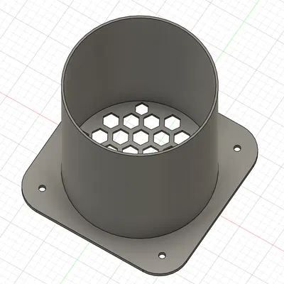 Ống dẫn tường có lưới (Wanddurchführung mit Gitter)