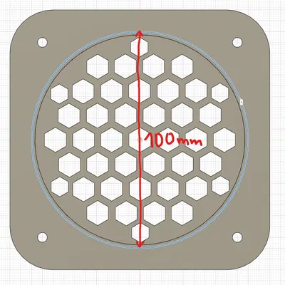 Ống dẫn tường có lưới (Wanddurchführung mit Gitter)
