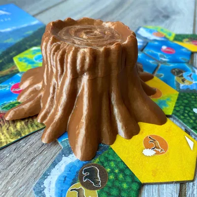 Hộp Hình Khúc Gỗ Đựng Nón Thông Cascadia