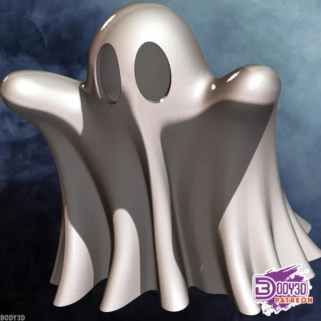 Mô Hình 3D "Ghost Booh" - Dễ Thương và Độc Đáo - Image 4