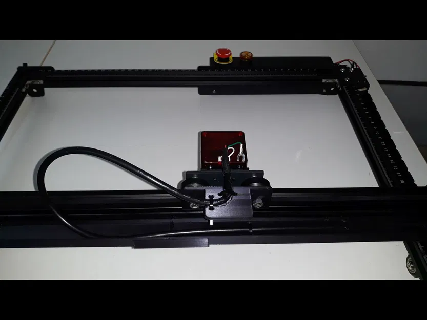 Giá đỡ cáp + ống khí AirAssist cho Ortur Laser Master 2 Pro - Image 1