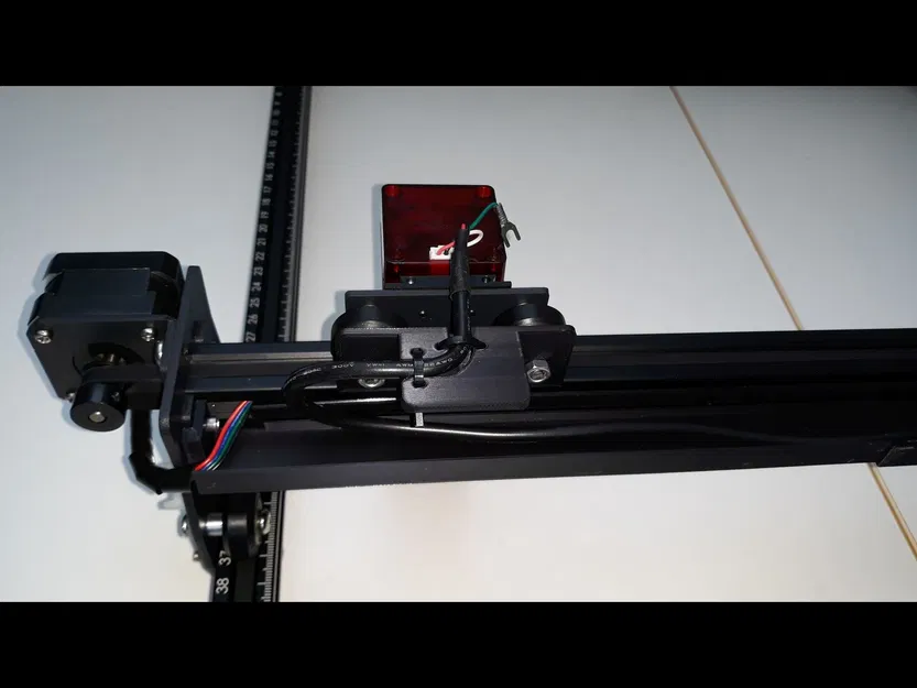 Giá đỡ cáp + ống khí AirAssist cho Ortur Laser Master 2 Pro - Image 5