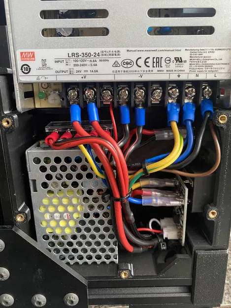 Hộp nguồn Meanwell LRS-350 cho Prusa BEAR MK2.5/MK3 kèm RS-25 - Image 5