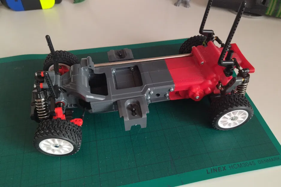 Bộ chuyển đổi động cơ giữa V1 cho Tamiya MF-01X - Image 2