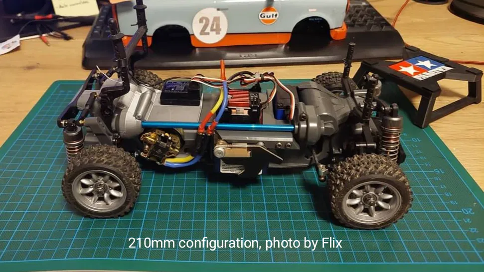 Bộ chuyển đổi động cơ giữa V1 cho Tamiya MF-01X - Image 6