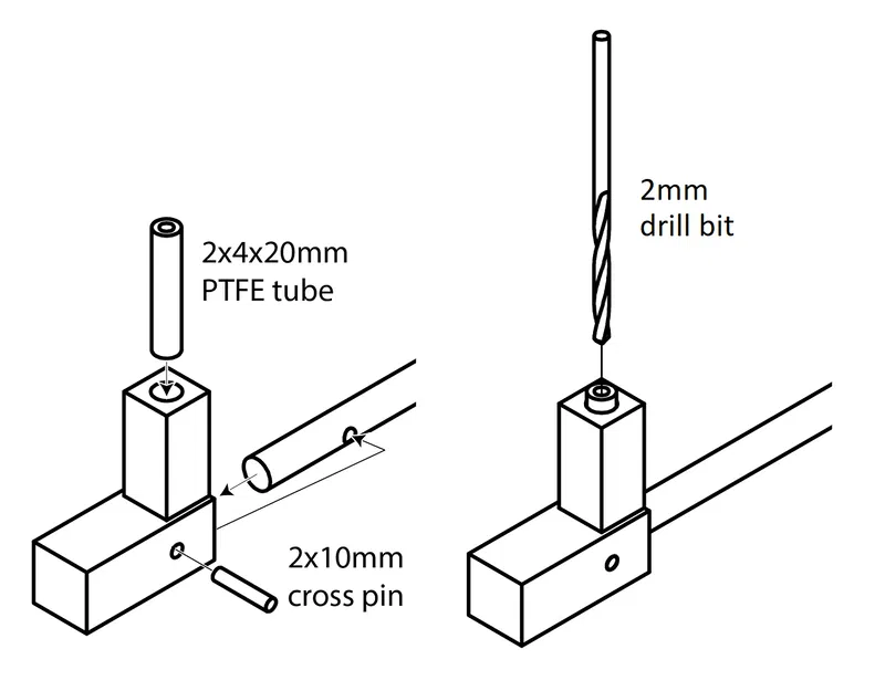 Bộ chuyển đổi động cơ giữa V1 cho Tamiya MF-01X - Image 10