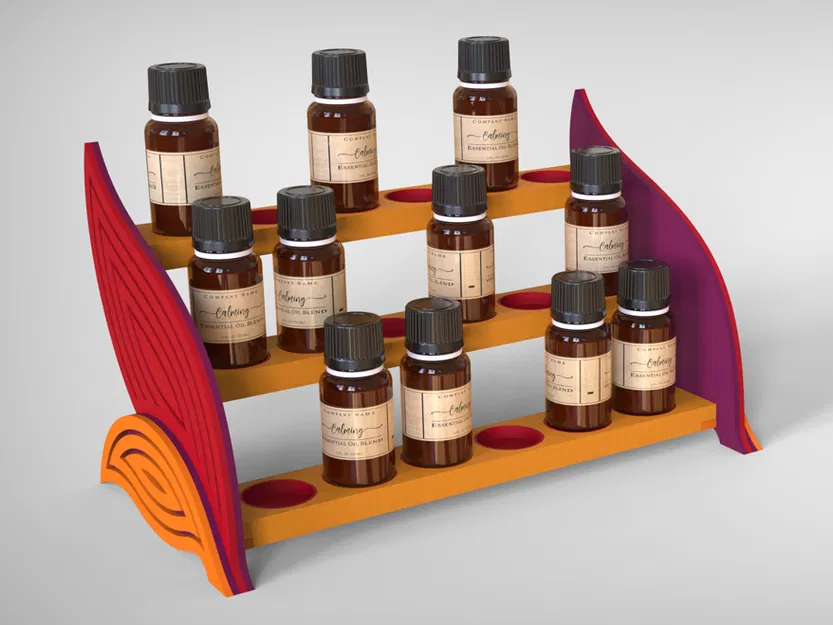 Kệ Tinh Dầu Modul Hoặc Để Sơn - Image 1