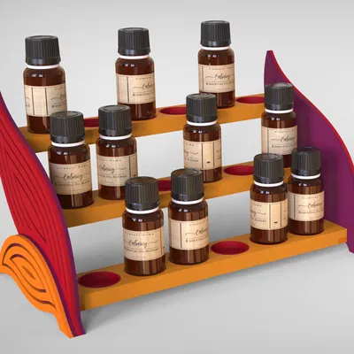 Kệ Tinh Dầu Modul Hoặc Để Sơn