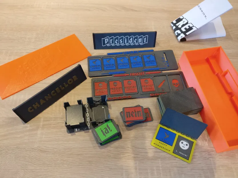 Bộ Board Game Secret Hitler Nâng Cấp^3 - Image 1