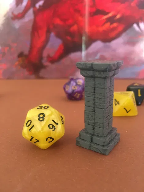 Trụ gạch cho game nhập vai trên bàn 28mm - Image 3