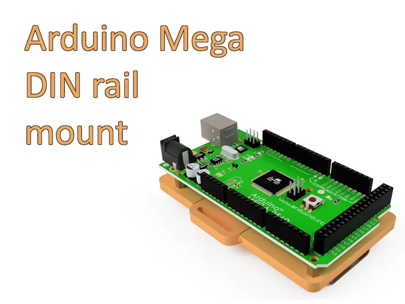 Đế Gắn Ray DIN Cho Arduino Mega - Image 1