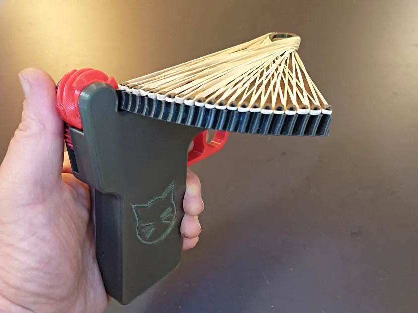 Súng Bắn Thun với Băng Đạn 21 Khe - Image 1