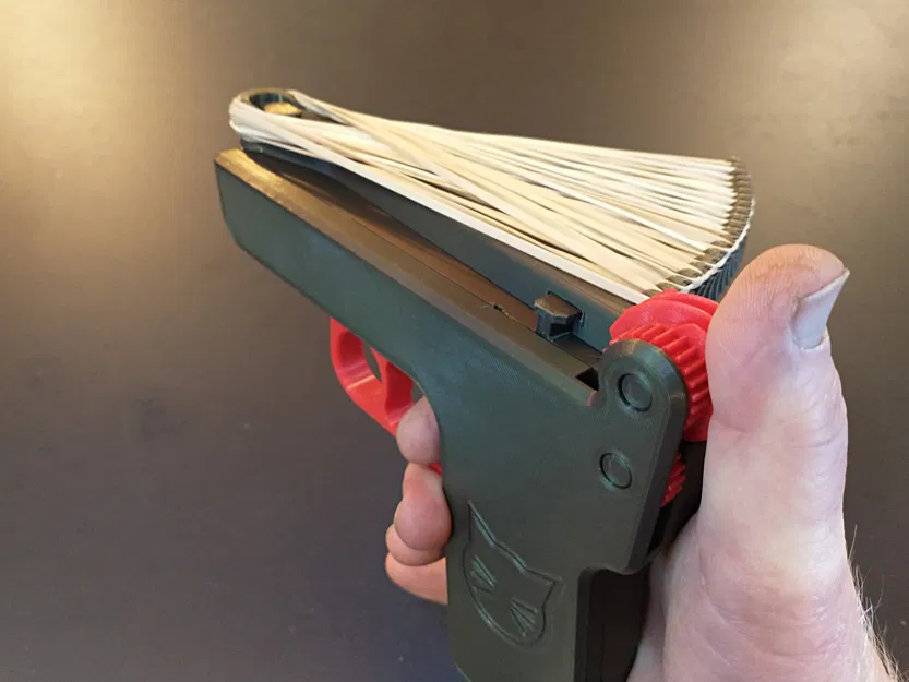 Súng Bắn Thun với Băng Đạn 21 Khe - Image 2