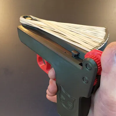 Súng Bắn Thun với Băng Đạn 21 Khe