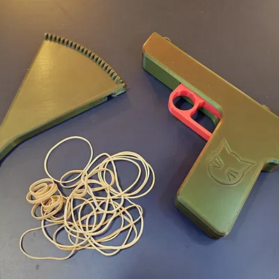 Súng Bắn Thun với Băng Đạn 21 Khe