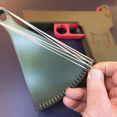 Súng Bắn Thun với Băng Đạn 21 Khe