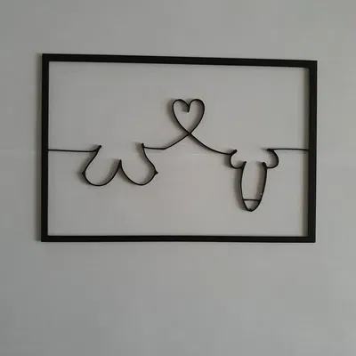Tranh Treo Tường Nghệ Thuật "Boobs and Dick"