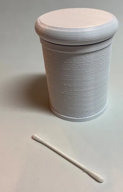 Hộp tăm tăm bông với kích thước hoàn hảo cho phòng tắm hoặc bàn trang điểm - Image 3