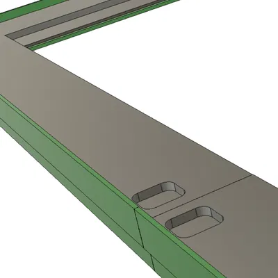 Giá Đỡ Kính Trên BambuLab 4 COB LED Remix Có Chắn Sáng