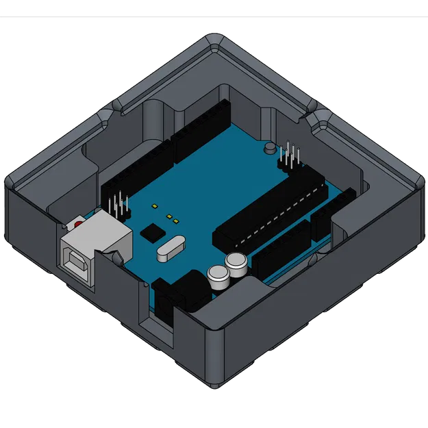 Đế Giữ Gridfinity Cho Arduino UNO - Image 1