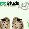 Charm Giày Crocs In 3D - Croc Studs - Thumbnail 1