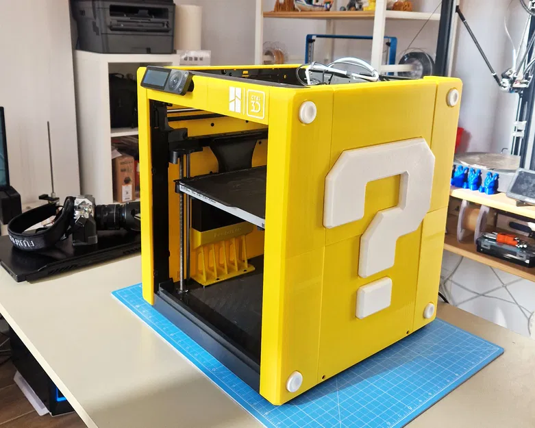 Mod Vỏ Tủ Hình Khối Super Mario Cho Bambulab P1P - Image 3