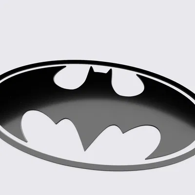 Logo Batman 3D