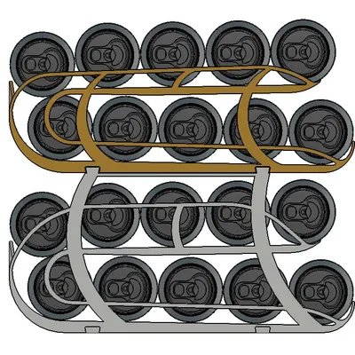 Dụng cụ rót nước giải khát xoay xếp chồng 2023