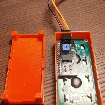 Hộp bảo vệ cho Màn hình LCD Arduino với I2C