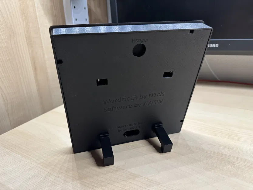 WordClock (2022) - Đồng hồ chữ LED đa chức năng - Image 16