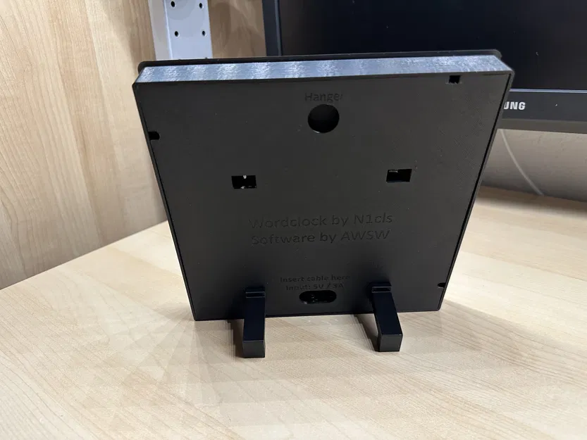 WordClock (2022) - Đồng hồ chữ LED đa chức năng - Image 23