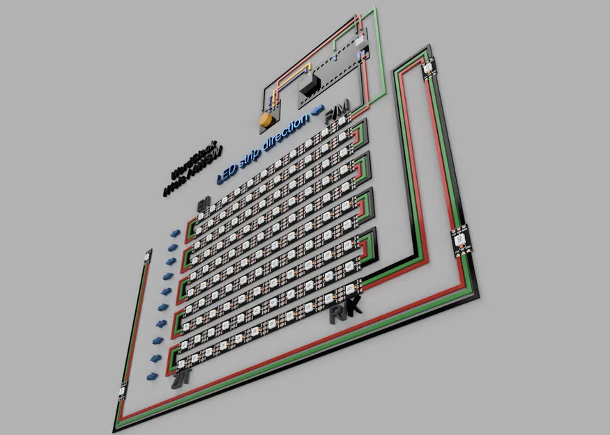WordClock (2022) - Đồng hồ chữ LED đa chức năng - Image 24