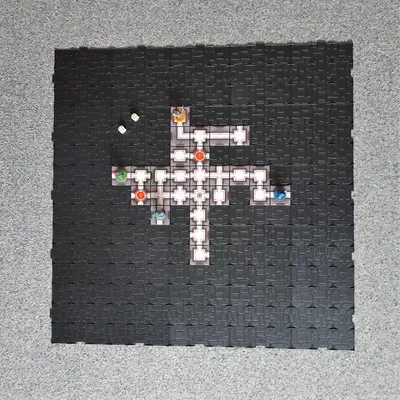 KARAK - Khay chia ô xúc xắc