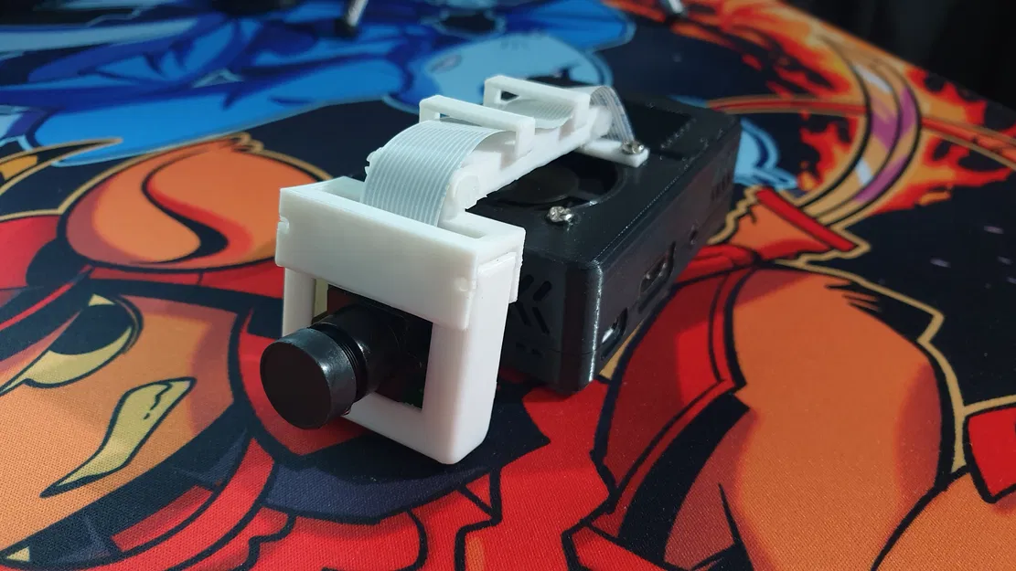 CẢI TIẾN Đế Gắn Camera Raspberry Pi - Waveshare - RPi Camera (B) - OV5647 - Quạt 40mm - Image 2