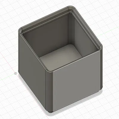 Hộp Gridfinity trống tùy chỉnh + file parametric