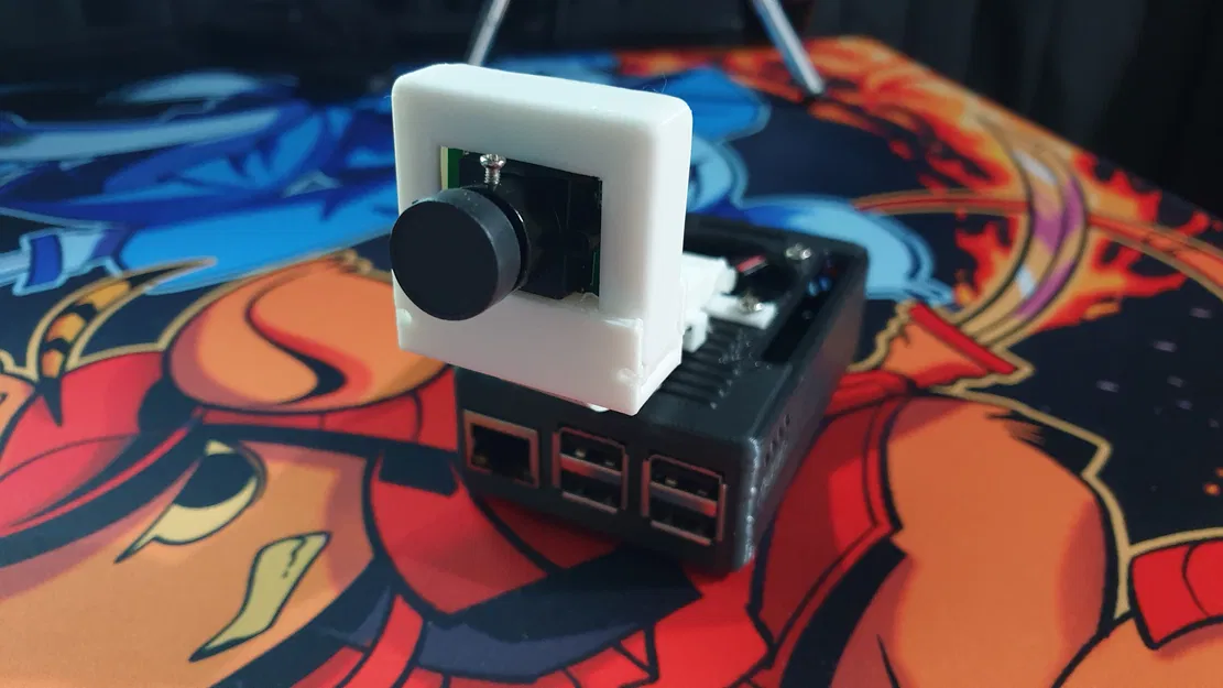 CẢI TIẾN Đế Gắn Camera Raspberry Pi - Waveshare - RPi Camera (B) - OV5647 - Quạt 40mm - Image 3