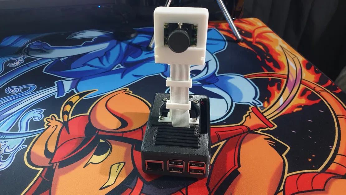 CẢI TIẾN Đế Gắn Camera Raspberry Pi - Waveshare - RPi Camera (B) - OV5647 - Quạt 40mm - Image 4