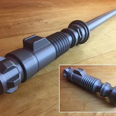 Kiếm Lightsaber Thu Gọn (In Liền 1 Khối)