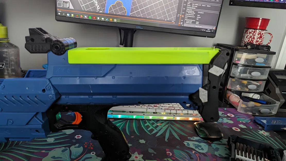 Nắp Pin Nerf Rival Nemesis Phiên Bản Ryobi - Image 4