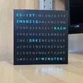 WordClock 16x8 LED matrix (2023-V2) - Thumbnail 2
