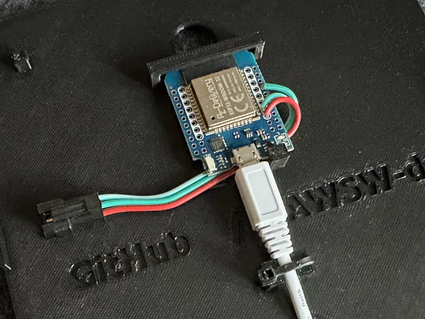 WordClock 16x8 LED matrix (2023-V2) - Image 15