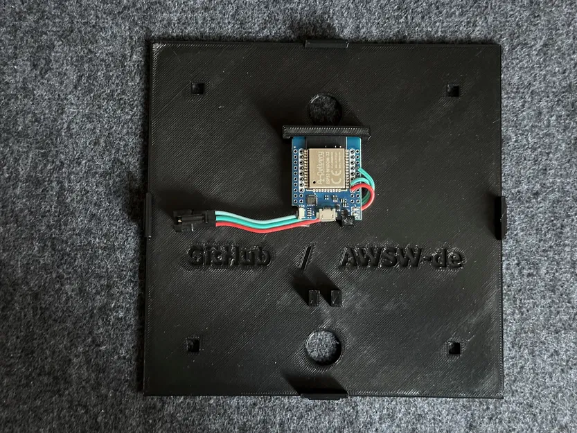 WordClock 16x8 LED matrix (2023-V2) - Image 16