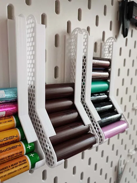 Hộp đựng pin IKEA Skadis (18650, AA, AAA) - Image 2