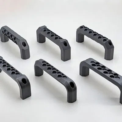 Bộ Tay Nắm Họa Tiết Lục Giác