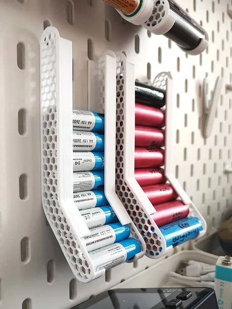 Hộp đựng pin IKEA Skadis (18650, AA, AAA) - Image 3