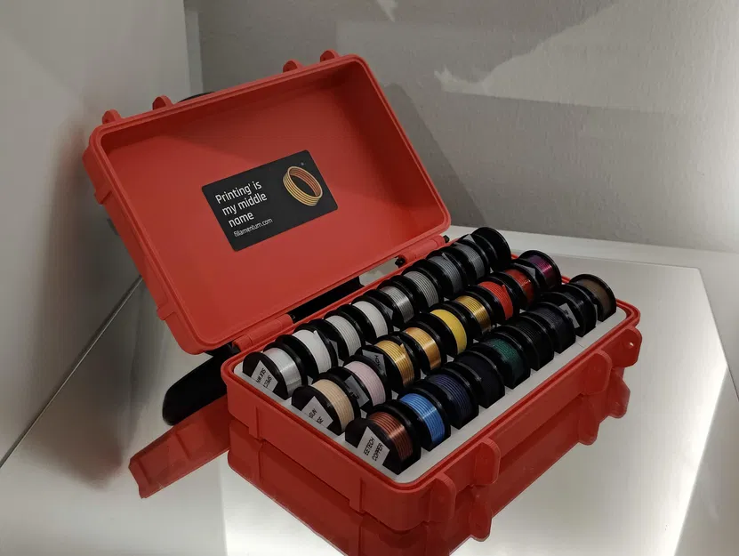 Hộp Đựng Mẫu Sợi Filament Mini - Image 1