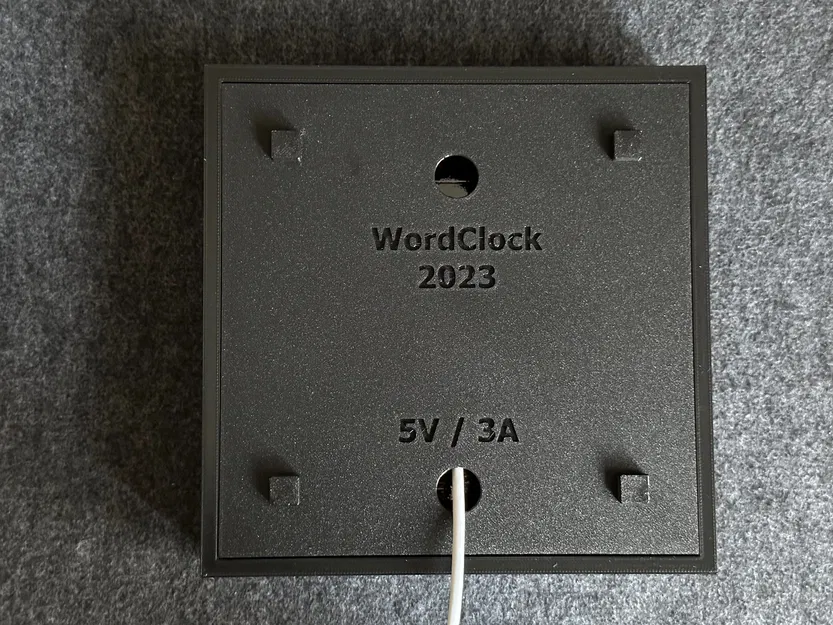 WordClock 16x8 LED matrix (2023-V2) - Image 18