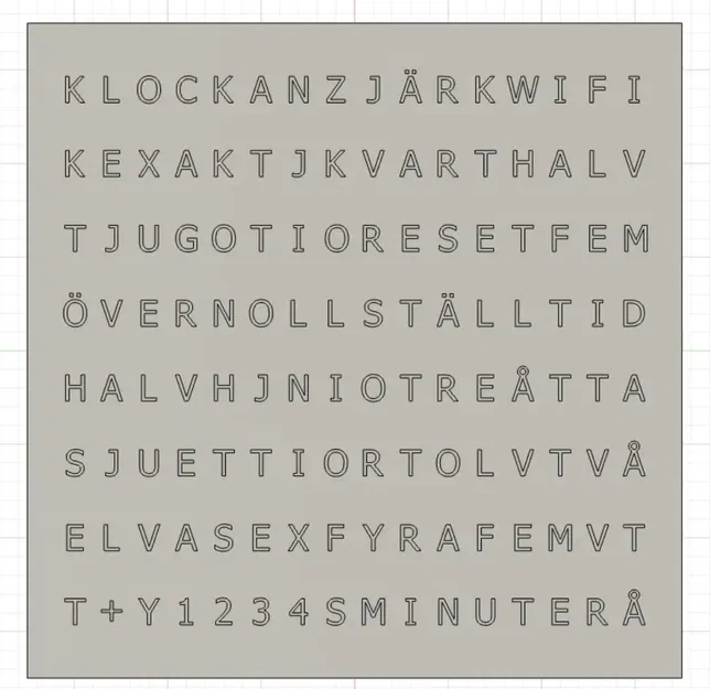 WordClock 16x8 LED matrix (2023-V2) - Image 22