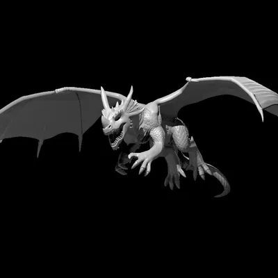 Rồng Xanh - Mẫu In 3D