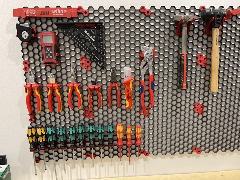 Kệ Knipex Side Cutter cho Honeycomb Storage Wall (HSW) - Image 3